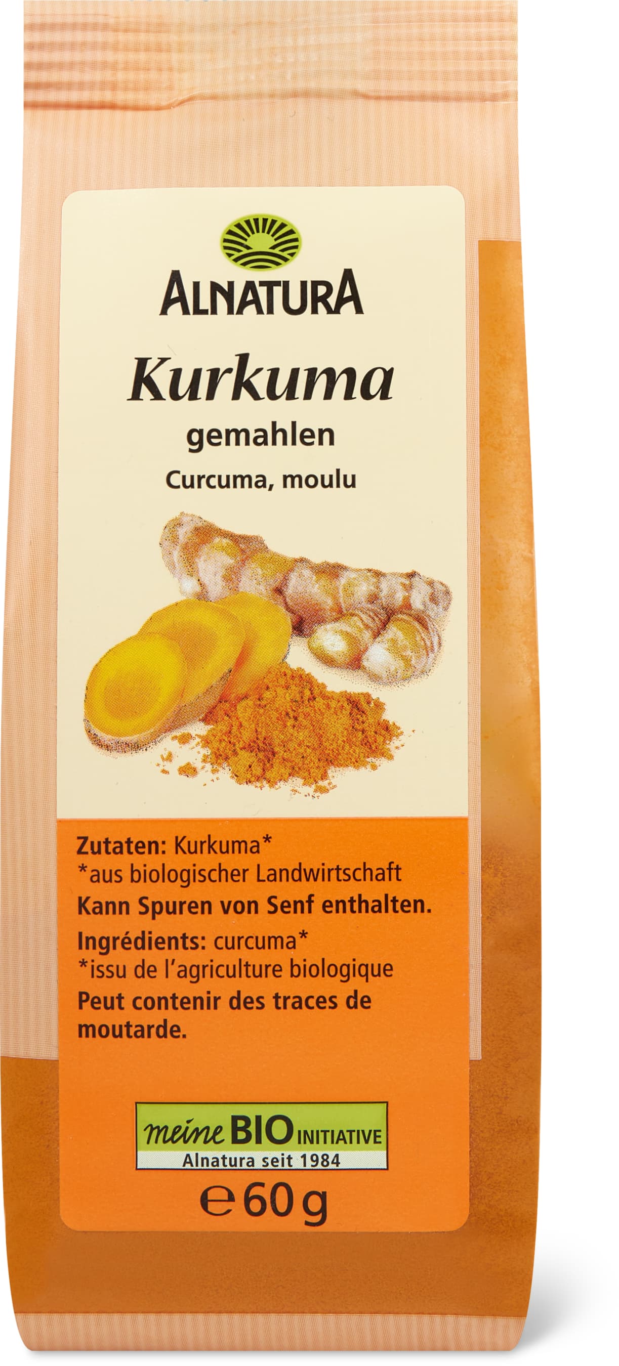 Alnatura Curcuma Bio, macinata 60g